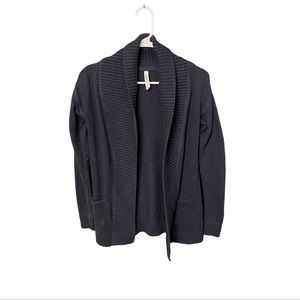 Aeropostale Navy Blue Long Cardigan Sweater